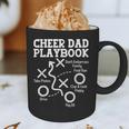 Cheer Dad Cheerleader Playbook Graphic Print Coffee Mug