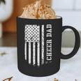 Cheer Dad Cheerleading American Flag Fathers Day Cheerleader Graphic Print Coffee Mug Cheer Dad Cheerleading American Flag Fathers Day Cheerleader Graphic Print Coffee Mug