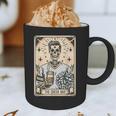 Cheer Dad Tarot Card Skeleton Cheerleading Fathers Day Graphic Print Coffee Mug
