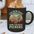 Chicken Dads Have The Best Peckers Vintage Apparel Graphic Print Coffee Mug Chicken Dads Have The Best Peckers Vintage Apparel Graphic Print Coffee Mug