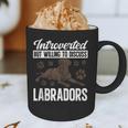 Chocolate Lab Dog Introvert Chocolate Labrador Retriever Graphic Print Coffee Mug Chocolate Lab Dog Introvert Chocolate Labrador Retriever Graphic Print Coffee Mug