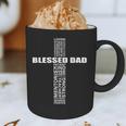 Christian Blessed Dad Cross Father's Day Best Dad Graphic Print Coffee Mug Christian Blessed Dad Cross Father's Day Best Dad Graphic Print Coffee Mug