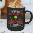 Christmas Inventing Team Inventing Introvert Xmas Graphic Print Coffee Mug Christmas Inventing Team Inventing Introvert Xmas Graphic Print Coffee Mug
