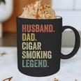 Cigar Lover For Dad Men Vintage Cigar Saying Graphic Print Coffee Mug