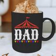 Circus Dad Of The Birthday Boy & Girl Carnival Family Outfit Graphic Print Coffee Mug