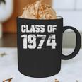 Class Of 1974 High School College Graduation Reunion Graphic Print Coffee Mug