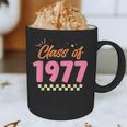 Class Of 1977 School Graduation Meetup Reunion Graphic Print Coffee Mug