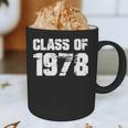 Class Of 1978 High School College Graduation Reunion Graphic Print Coffee Mug