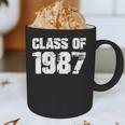 Class Of 1987 High School College Graduation Reunion Graphic Print Coffee Mug