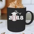 Class Of 2018 Baseball Senior Graduation Shirt Grad Graphic Print Coffee Mug