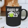 Class Of 2025 Graduation Senior Tennis Player Graphic Print Coffee Mug