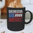 Class Of 2026 Senior Back To School American Flag Graduation Graphic Print Coffee Mug