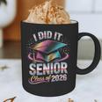 Class Of 2026 Senior Graduation I Did It Graphic Print Coffee Mug