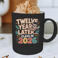 Class Of 2026 Senior Twelve Years Later Sloth Graduation Graphic Print Coffee Mug