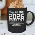Class Of 2026 Senior Year Loading Countdown Graduation Graphic Print Coffee Mug