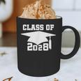 Class Of 2028 T-Shirt School Graduation Pride Tee Graphic Print Coffee Mug