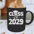 Class Of 2029 Shirt For Elementary Kids Graduation Graphic Print Coffee Mug