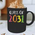 Class Of 2031 Kindergarten Graduation Back To School T-Shirt Graphic Print Coffee Mug