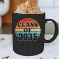 Class Of 2035 Senior Graduate Retro Graduation Graphic Print Coffee Mug