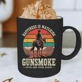 Classic Western Nostalgia Cowboy Sunset Graphic Print Coffee Mug