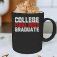 College Final Boss Graduate University Grad Gamer Graduation Graphic Print Coffee Mug
