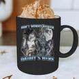Cool Alpha Wolf Meme Don't Worry Kitten Daddy's Here Graphic Print Coffee Mug