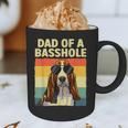 Cool Basset Hound For Men Dad Dog Basset Hound Lovers Graphic Print Coffee Mug