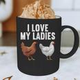 Cool Chicken Art For Men Women Dad Rooster Chicken Farmer Graphic Print Coffee Mug