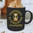 Countdown To Graduation Hourglass Senior Class Of 2022 Graphic Print Coffee Mug