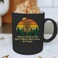 More Course Not People Disc Golf Introvert Golfer Antisocial Graphic Print Coffee Mug