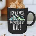 I Can Crash Better Than My Dad Graphic Demo Derby Shirt Graphic Print Coffee Mug