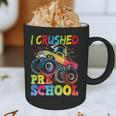 I Crushed Pre-K Monster Truck Graduation Preschool Grad 2025 Graphic Print Coffee Mug