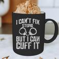 I Cuff Stupid Police OfficerShirt Academy Graduation Graphic Print Coffee Mug