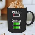 Cufflinks Battery Filled Tired Dad Low Battery Charge Graphic Print Coffee Mug