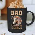 Cute Dad Of The Birthday Girl Horse Family Party Graphic Print Coffee Mug