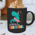 Cute Magical Ballerina Dino Unicorn Preschool Graduation Graphic Print Coffee Mug