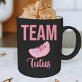 Cute Team Tutus Gender Reveal For Mom And Dad Graphic Print Coffee Mug