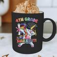 Dabbing 4th Grade Unicorn Graduation Class Of 2021 Nailed It Graphic Print Coffee Mug