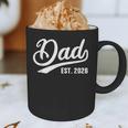 Dad 2026 Father Since 2026 Retro Dad Est 2026 Graphic Print Coffee Mug