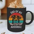 Dad Of An Ausshole Australian Shepherd Aussie Graphic Print Coffee Mug