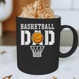 Dad Basketball Apparel Basketball Dad Graphic Print Coffee Mug