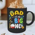 Dad Of The Big One Fishing Birthday Boy Family Party Graphic Print Coffee Mug