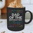 Dad Of The Birthday Boy 10th Birthday Math Party Outfit Graphic Print Coffee Mug