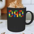 Dad Of The Birthday Boy Building Blocks Bricks Builder Graphic Print Coffee Mug