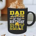 Dad Of The Birthday Boy Construction Truck Graphic Print Coffee Mug