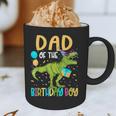 Dad Of The Birthday Boy Family Matching Dinosaur Squad Graphic Print Coffee Mug