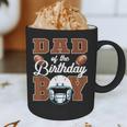 Dad Of The Birthday Boy Football Party Family Matching Graphic Print Coffee Mug