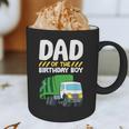 Dad Of The Birthday Boy Garbage Truck Birthday Party Graphic Print Coffee Mug
