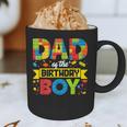 Dad Of The Birthday Boy Master Builder Kids Building Blocks Graphic Print Coffee Mug
