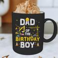 Dad Of The Birthday Boy Matching Construction Crew B-Day Graphic Print Coffee Mug